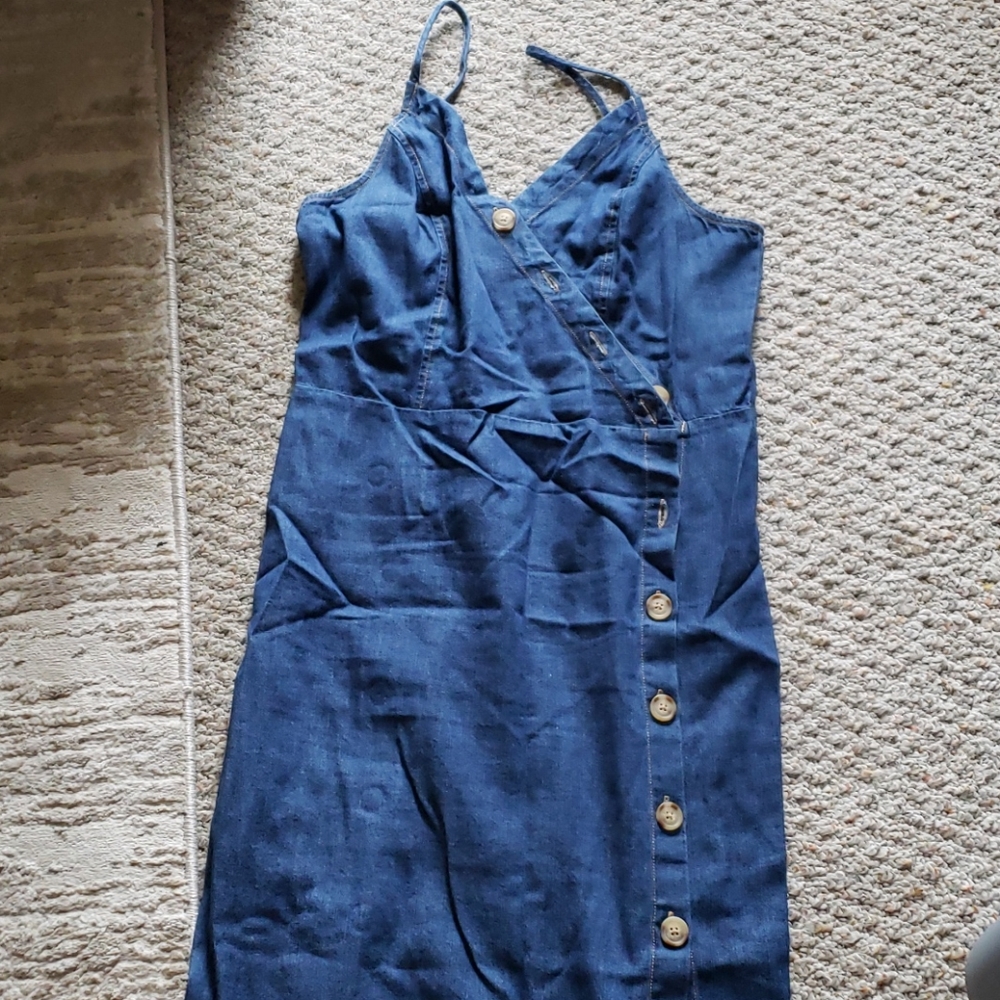 NWOT Denim dress